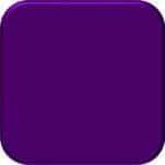 Aubergine sliding wardrobe door