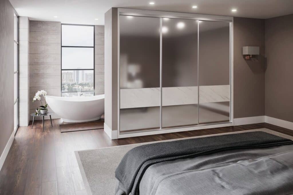 Glass Sliding Wardrobes Birmingham