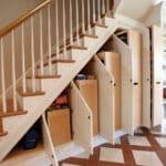 cupboards for your under stairs storage which glide & slide can provide