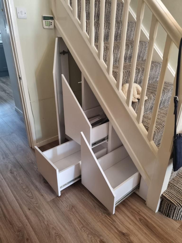 under stairs storage