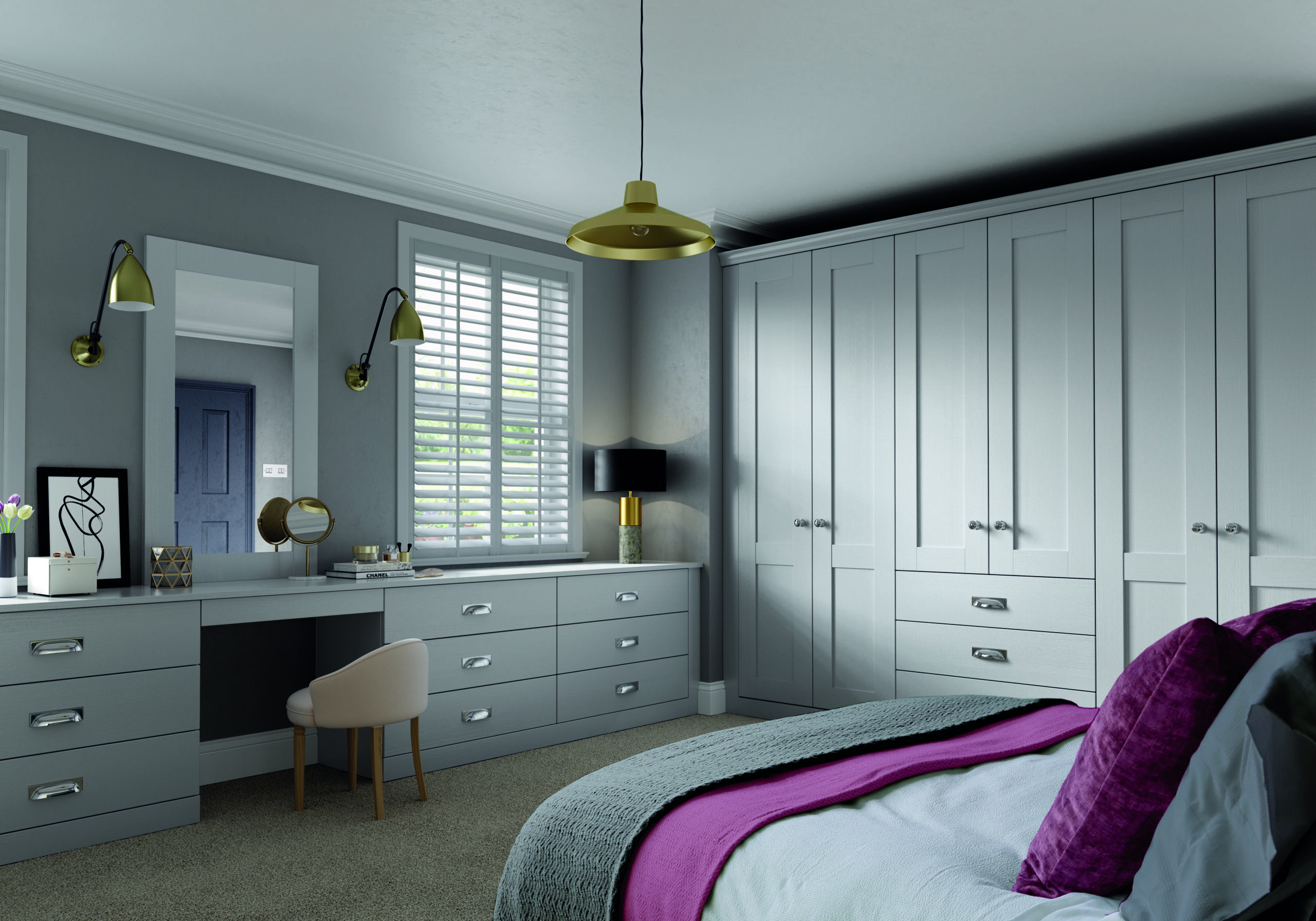 shaker wardrobes from Glide and Slide